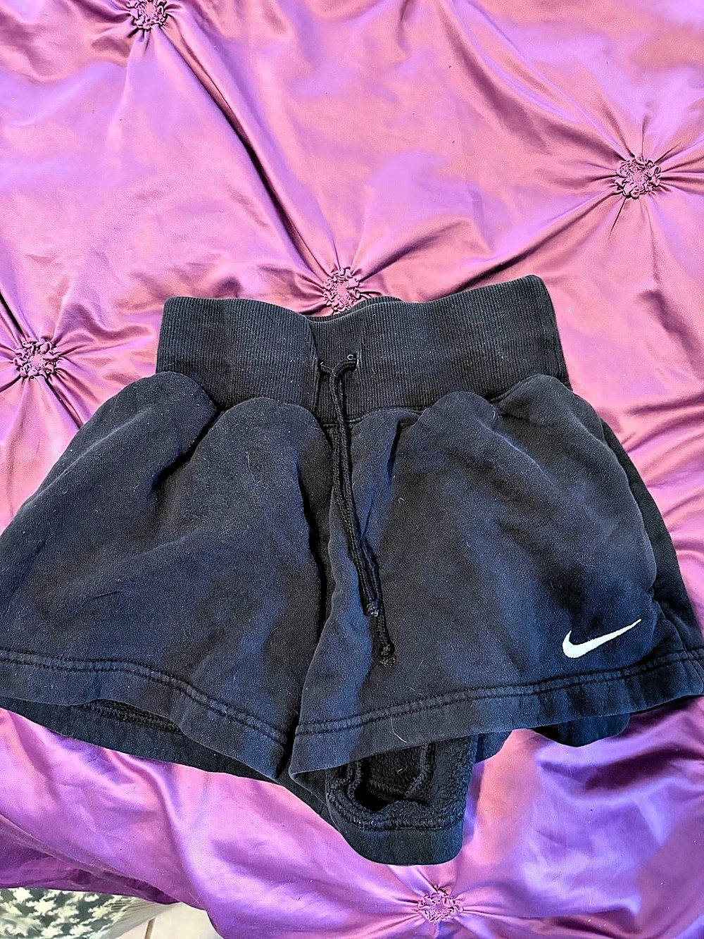 Nike Sportswear Phoenix Fleece High-Waisted Shorts Black XS
